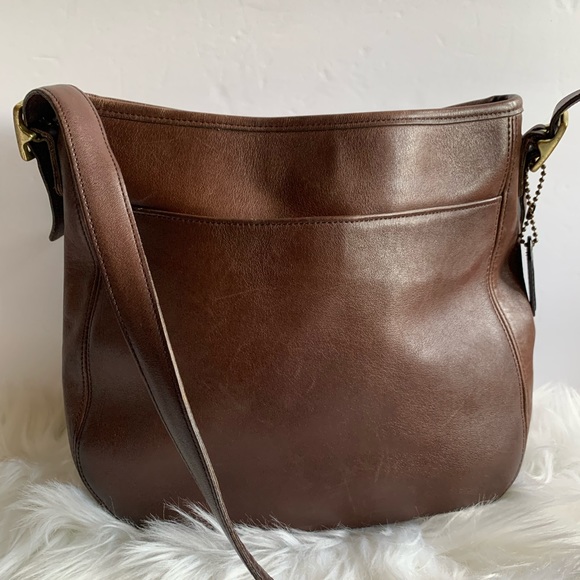 Coach Handbags - Vintage Coach  brown leather bag